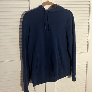 Blue hoodie